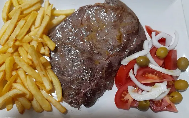 filetes con patatas